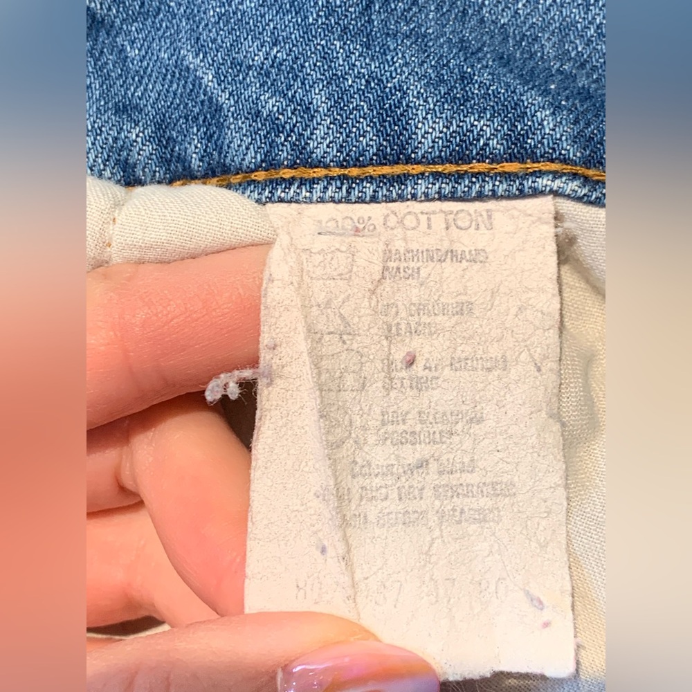 Vintage Levi’s Black Tab High Waisted Mom Jeans - Picture 9 of 9